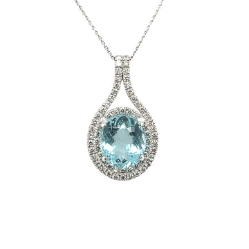 Madagascar Aquamarine Pendant